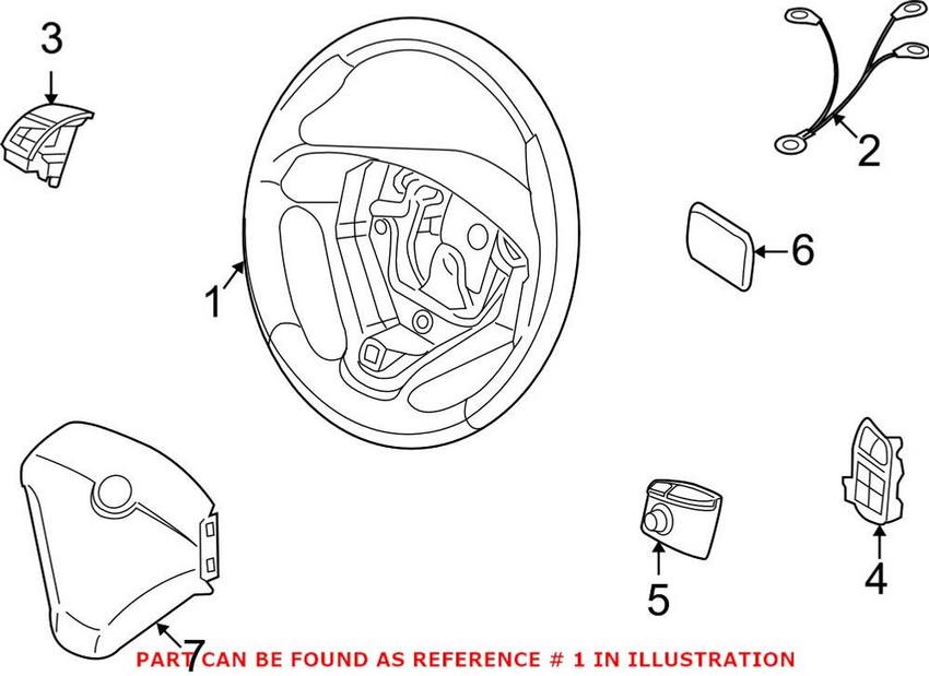 Volvo Steering Wheel (R-Design) 30756213
